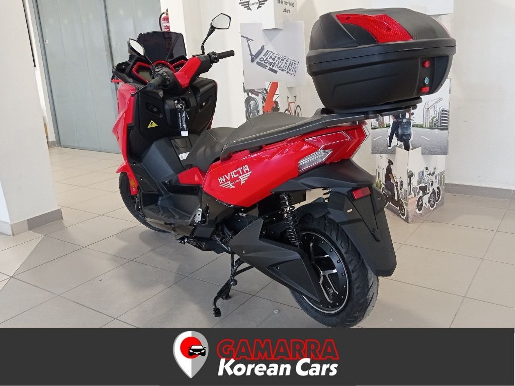 Moto Eléctrica Invicta Neila Rojo